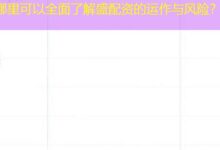 哪里可以全面了解盛配资的运作与风险？-配资炒股网