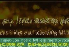 轻松理财新选择：揭秘闪配资高效投资攻略-配资炒股网