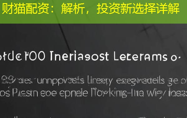 财猫配资：解析，投资新选择详解