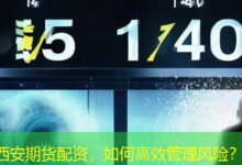 西安期货配资,如何高效管理风险?-配资炒股网