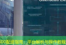 800配资指南：平台解析与操作教程-配资炒股网