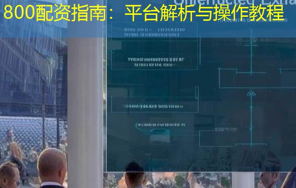 800配资指南：平台解析与操作教程