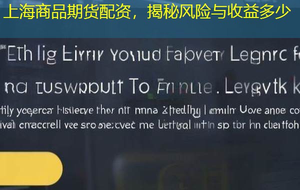 上海商品期货配资，揭秘风险与收益多少